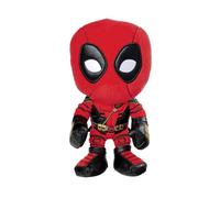 Simba Figura de peluche de Marvel Deadpool de 25 cm, figura de peluche de tamaño mediano, de la película Marvel Studios Deadpool y Wolverine, juguete para fans y coleccionistas