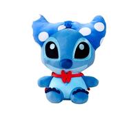 Simba Peluche Disney Doorables Stitch con Lazo, 25 cm con Ojos Brillantes, Felpa Ultra Suave y diseño Adorable, Desde los Primeros Meses, Peluche Coleccionable (6315870546)