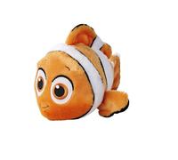 Simba Peluche Disney Pixar Flufflets Nemo 25 cm Felpa Suave con Rayas Naranjas y Blancas Aleta Característica Desde los Primeros Meses Licencia Oficial (6315870532)