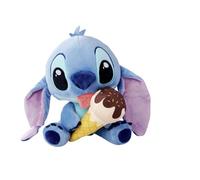 Simba Peluche Disney Stitch con Helado, 25 cm con expresión veraniega, Lengua Fuera y Felpa Ultra Suave, Desde los Primeros Meses, óptimo para Regalar o coleccionar (6315870516)