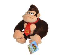 Simba - Peluche Donkey Kong 30 cm, Super Mario, Material Suave y Agradable, Apto para Todas Las Edades (109231531)