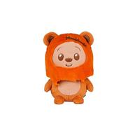 Simba Peluche Ewok Wicket Achuchable 35 cm, Peluche Suave Star Wars para Abrazar y Dormir, Muñeco Blandito Bebé y Niños Desde 0 Años, Personajes Coleccionables (6315870814)