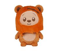 Simba Peluche Ewok Wicket Achuchable 35 cm, Peluche Suave Star Wars para Abrazar y Dormir, Muñeco Blandito Bebé y Niños Desde 0 Años, Personajes Coleccionables (6315870814)