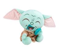 Simba Peluche Grogu con Macaroon 25 cm, Peluche Suave Star Wars Baby Yoda para Abrazar y Jugar, Muñeco Blandito Bebé Desde 0 Años, Personaje The Mandalorian Coleccionable (6315870755)