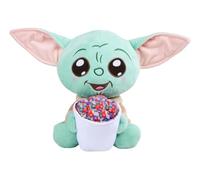Simba Peluche Grogu con Palomitas 25 cm, Peluche Suave Star Wars Baby Yoda para Abrazar y Jugar, Muñeco Blandito Bebé Desde 0 Años, Personaje The Mandalorian Coleccionable (6315870754)