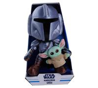 Simba Peluche Mandalorian con Mini Grogu – 25 cm, alto detalle y caja premium
