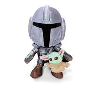 Simba Peluche Mandalorian con Mini Grogu – 25 cm, alto detalle y caja premium