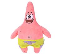 Simba- Peluche Patricio 35cm, Bob Esponja, Material Suave y Agradable, Relleno 100% Reciclado, Licencia 100% Oficial, Apto para Todas Las Edades (109491002SPB)