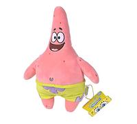 Simba- Peluche Patricio 35cm, Bob Esponja, Material Suave y Agradable, Relleno 100% Reciclado, Licencia 100% Oficial, Apto para Todas Las Edades (109491002SPB)