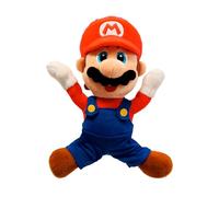 Simba Peluche posable de Mario 25cm. Mantiene Diferentes Poses.Super Mario, Material Suave y Agradable, 100% Original, Licencia Nintendo, para niños Mayores de 3 años. (109231533)