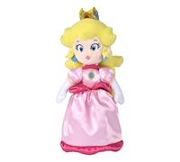 Simba - Peluche Princesa Peach 30cm, Super Mario, Material Suave y Agradable, 100% Oficial, Apto para Todas Las Edades (109231530)