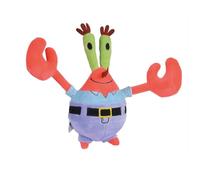 Simba- Peluche Señor Cangrejo 20cm, Bob Esponja, Material Suave y Agradable, Relleno 100% Reciclado, Licencia 100% Oficial, Apto para Todas las Edades (109491002KRA)