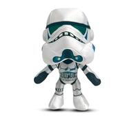 Simba Peluche Star Wars Soldado de Asalto Stormtrooper 25 cm, Bordado de Calidad, Mezcla de Tejidos, Detalle de Armadura y Casco icónico, artículo Coleccionable (6315870556)