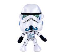 Simba Peluche Star Wars Soldado de Asalto Stormtrooper 25 cm, Bordado de Calidad, Mezcla de Tejidos, Detalle de Armadura y Casco icónico, artículo Coleccionable (6315870556)