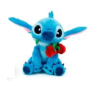 Lilo & Stitch Pluche - Met Roos - 25 cm