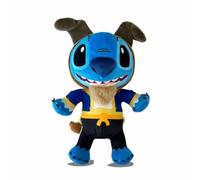 Simba Peluche Stitch Disfraz Bestia de La Bella y la Bestia, 25cm Licencia Disney 100% Original, Apto para Todas Las Edades (6315877204)