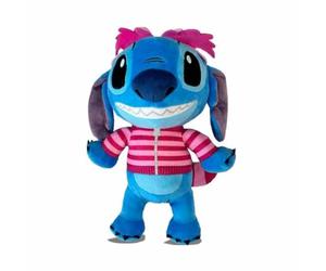 Simba Peluche Stitch Disfraz Cheshier, 25 cm, el Gato de Alicia en al Pais de Las Maravillas. Licencia Disney 100% Original, Apto para Todas Las Edades (6315877202)