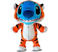 Simba Peluche Stitch Disfraz Rajah, 25cm, el Tigre de Aladdin. Licencia Disney 100% Original, Apto para Todas Las Edades (6315877203)