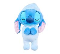 Simba Peluche Stitch Dormilón con Sonido 31 cm. Stitch Acostado con Pijama. Función de Respiración, Luz y Música Relajante. Apto Desde 0 Meses. Licencia Disney Oficial (6315870637)