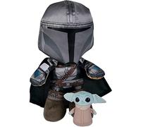 Peluche Simba Star Wars Mandalorian 30 cm. + The Child 7 cm.