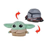Simba Peluches Disney- Peluche reversible de Baby Yoda Grogu/Mandaloriano, 10cm, Licencia Oficial Disney, Apto para todas las edades (6315870367)