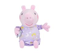 Simba Peppa Pig Buenas Noches, Peluche 25 cm con Luz y Nana, +0