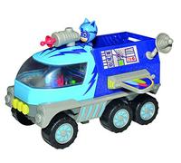 Simba PJ Masks Mond Rover 109402367 - Figura de Gato con luz y Sonido, con función de Disparo, con Figura de acción (27 cm, para niños a Partir de 3 años)