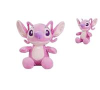 Simba - Plush Original Disney Angel, 6315870141X06, +0 Meses, tamaño 30 cm, Peluche Suave, Lilo & Stitch, Licencia Oficial Disney