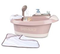 Simba Smoby - Baby Nurse Bañera SPA, Función de Chorro de Agua y Burbujas, para Muñecos de hasta 42 cm (7600220368), 220368