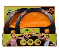 Simba-Squap, Juego de Habilidad para Lanzar y Atrapar una Bola, para Interior y Exterior, Incluye 4 Bolas (107206200DIS)