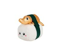 Simba Squeezlings Niko Nigiri - Peluche de Sushi Supersuave (20 cm) con Cangrejo y arroz extraíbles, Juguete de Tela para bebés y Fans a Partir de 0 Meses