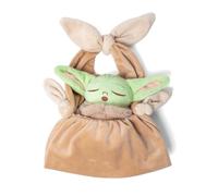 Simba Star Wars Grogu Manta de Seguridad para Cuna 100% GRS reciclada - Peluche de Peluche Suave, Regalo para niños y Fans, a Partir de 0 Meses