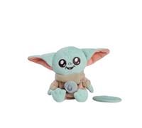 Simba Star Wars Grogu Peluche Magnético para Hombro 12 cm, Shoulder Squad con Sistema de Imán, Muñeco The Mandalorian para Fans y Coleccionistas (6315870725)