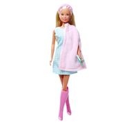 Simba Steffi Love Cape Fashion - Muñeca con Vestido y Capa, Incluye Botas, Diadema y Bolso de Mano, 29 cm, a Partir de 3 años