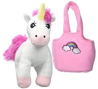 Simba Steffi Love Girls 105560064 Unicornio de Peluche con Bolsa, con Cierre de Velcro, 28 cm, a Partir de 3 años