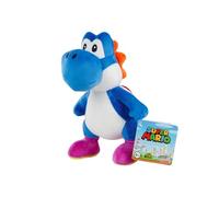 Simba Super Mario Yoshi Peluche Azul 20 cm - Peluche Dinosaurio para coleccionar y Jugar, Tejido Suave, Personaje Rico en Detalles, artículo para Fans de niños y Fans, a Partir de 0 Meses
