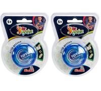 Simba Toys 107230565 - Yoyo Redonda, 3 ordenados- , Color/Modelo Surtido (Paquete de 2)