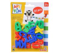 Simba Toys 4591456 - Set Letras magnéticas, 3.2 cm, 31 Piezas mayúsculas