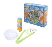 Simba Toys Bubble Fun - Burbujas de jabón (235 ml, Bandeja y Dos Asas de plástico de 25 cm, Lavables y seguras, diversión a Partir de 3 años)