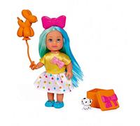 Simba Toys Evi Love- Muñeca Evi 12cm con Mascota Sorpresa, Dos Modelos Disponibles, recibirás un Modelo de Forma aleatoria, para niños a Partir de 3 años