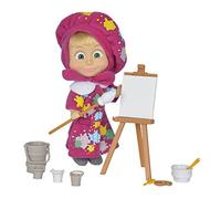 Simba Toys Masha Paint Fun muñeca - Muñecas (Multicolor, Femenino, Chica, 3 año(s), Masha, 7 año(s)) , color/modelo surtido