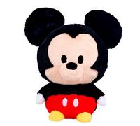 Simba toys, peluche achuchable mickey mouse disney, 35 cm, extra suave