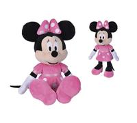 Simba Toys - Peluche Disney Minnie Mouse, Material Suave y Agradable, 100% Original, Apto para Niños y Niñas de Todas Las Edades - 75 cm (6315870263)