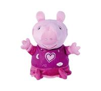 Simba Toys - Peluche Peppa Pig Buenas Noches con Luz y Música de Nana, Material Suave y Agradable, 100% Original, Apto para Niños y Niñas de Todas Las Edades - 25 cm