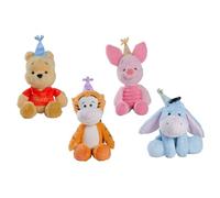 Simba Toys, Peluche Winnie The Pooh Aniversario Disney, 25 cm, Surtido 4 Modelos, Envio Aleatorio Nose Puede Elegir Modelo, Tonos Suaves, a Partir de 0 Meses (6315870768)