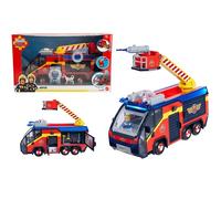 Simba Toys Sam El Bombero Vehículo Jupiter Con Sonidos Y Luces