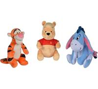 Simba Winnie Pooh - Peluche de Winnie Pooh (3 unidades, 17 cm, apto para todas las edades)