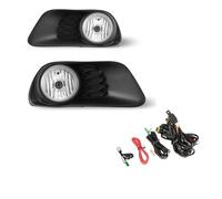 SIMBAE antiniebla Faros Antiniebla Lámparas Cableado Interruptor Conjunto Luces Parachoques Delantero Transparentes Para Dodge Para Grand Para Caravan 2011-2020