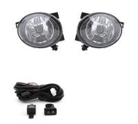 SIMBAE Antiniebla Luces Antiniebla Para VW Para Golf 6 Para MK6 Para Touran Para Jetta Para Varaint Para Cubierta Faro Parrilla Accesorios Coche(Halogen and Wires)