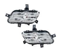 SIMBAE Antiniebla Para Chery Para Jetour Para X70 Para X70S Para X90 2018 2019 2020 2021 Parachoques Delantero Luz Antiniebla DRL Lámpara Conducción Diurna(One pair lamp)